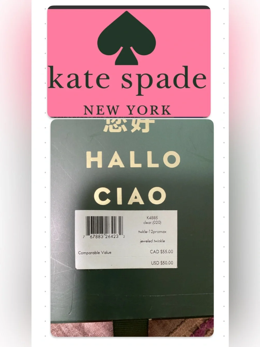 kate spade Pink & White Floral Design iPhone 12 Pro Max Case